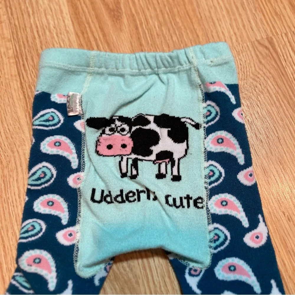 Lazy One toddler footless tights 4T‎